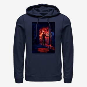 Queens Netflix Stranger Things - Will Open Door Poster Unisex Hoodie Navy Blue