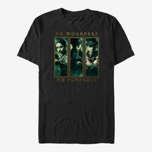 Queens Netflix Shadow and Bone - No Mourners Boxes Unisex T-Shirt Black