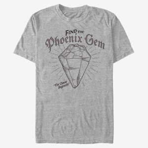 Queens Pixar Onward - Pheonix Gem Unisex T-Shirt Heather Grey