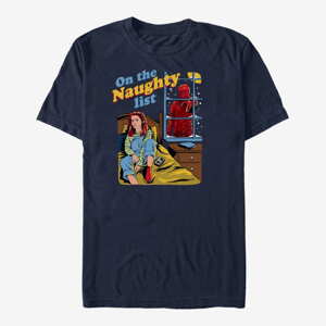 Queens Netflix Stranger Things - Max Naughty List Unisex T-Shirt Navy Blue