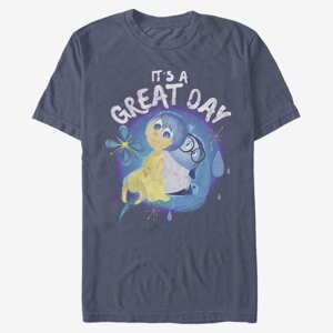 Queens Pixar Inside Out - Great Day Unisex T-Shirt Navy Blue