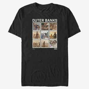 Queens Netflix Outer Banks - Box Up Unisex T-Shirt Black