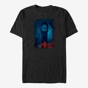 Queens Netflix Stranger Things - Clock Poster Unisex T-Shirt Black