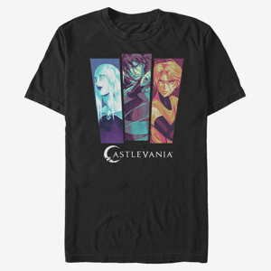 Queens Netflix Castlevania - Panel Pop Unisex T-Shirt Black