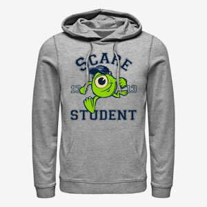 Queens Pixar Monster's Inc. - Scare Student Unisex Hoodie Heather Grey