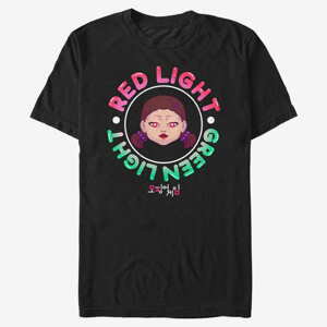 Queens Netflix Squid Game - RedGreen Stamp Unisex T-Shirt Black