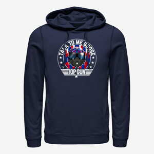 Queens Paramount Top Gun - Helmet Round Unisex Hoodie Navy Blue