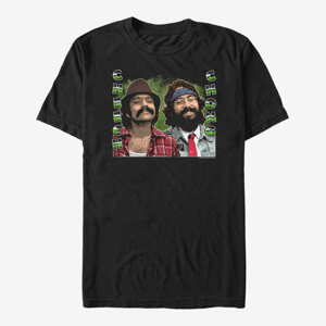 Queens Paramount Cheech and Chong - Cheech And Chong Poster Unisex T-Shirt Black