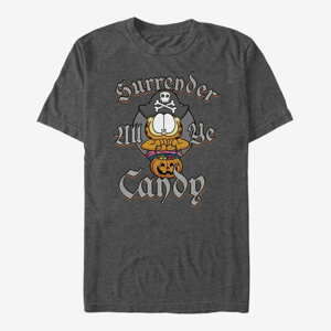 Queens Paramount Garfield - Pirate Garfield Unisex T-Shirt Dark Heather Grey