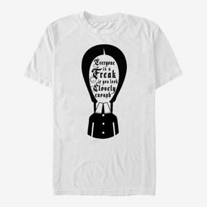 Queens MGM The Addams Family - Wednesday Freak Unisex T-Shirt White