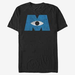 Queens Pixar Monster's Inc. - Distressed Logo Unisex T-Shirt Black