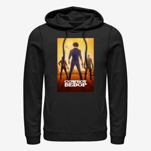 Queens Netflix Cowboy Bebop - Trio Poster Unisex Hoodie Black