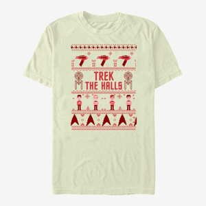 Queens Paramount Star Trek - Holiday Lighting Unisex T-Shirt Natural