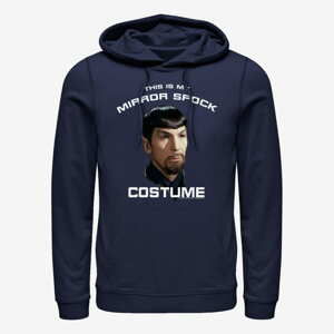 Queens Paramount Star Trek - This Is My Mirror Spock Costume Unisex Hoodie Navy Blue