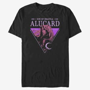 Queens Netflix Castlevania - Alucard Triangle Unisex T-Shirt Black