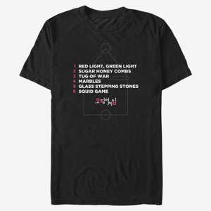 Queens Netflix Squid Game - GAMES LIST Unisex T-Shirt Black