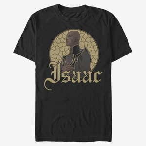 Queens Netflix Castlevania - Stained Glass Isaac Unisex T-Shirt Black
