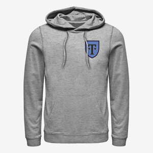 Queens Netflix Heartstopper - Truham Heart Crest Unisex Hoodie Heather Grey