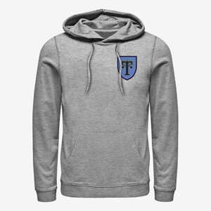 Queens Netflix Heartstopper - Truham Budding Tree Badge Unisex Hoodie Heather Grey