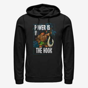 Queens Pixar Moana - Muscle Up Buttercup Unisex Hoodie Black