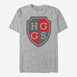 Queens Netflix Heartstopper - Harvey Greene Crest Unisex T-Shirt Heather Grey