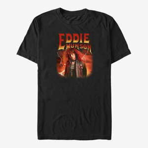 Queens Netflix Stranger Things - Metal Eddie Tee Unisex T-Shirt Black