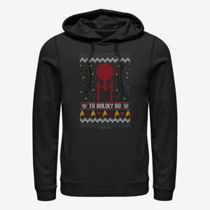 Queens Paramount Star Trek - To Boldly Sweater Unisex Hoodie Black