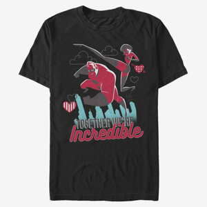 Queens Pixar Incredibles - Together Incredible Unisex T-Shirt Black