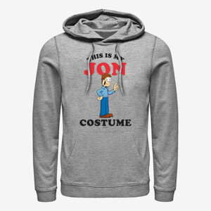 Queens Paramount Garfield - Jon Costume Unisex Hoodie Heather Grey