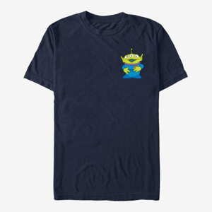 Queens Pixar Toy Story 1-3 - ALIEN PATCH Unisex T-Shirt Navy Blue