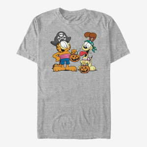 Queens Paramount Garfield - Pirate Buds Unisex T-Shirt Heather Grey