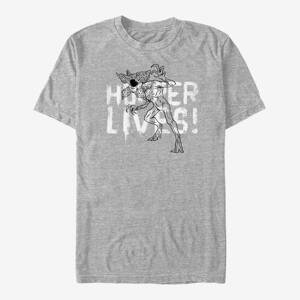 Queens Netflix Stranger Things - Hopper Paint Unisex T-Shirt Heather Grey