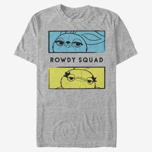 Queens Pixar Toy Story - Rowdy Boxes Unisex T-Shirt Heather Grey