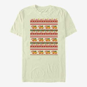 Queens Netflix Stranger Things - Surfer Boy Pizza Sweater Unisex T-Shirt Natural