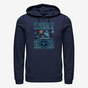 Queens Pixar Moana - Moana Sweater Collage Unisex Hoodie Navy Blue