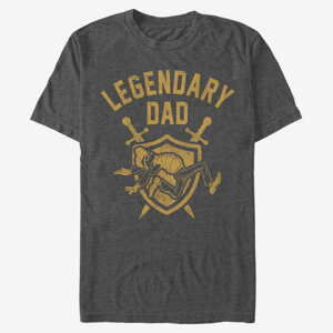 Queens Pixar Onward - Dad of Legend Unisex T-Shirt Dark Heather Grey