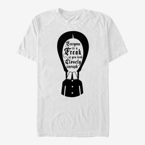 Queens MGM The Addams Family - Wednesday Freak Unisex T-Shirt White