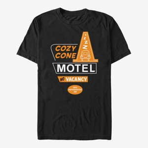 Queens Pixar Cars-Cars 2 - Cozy Cone Motel Unisex T-Shirt Black