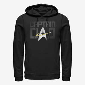 Queens Paramount Star Trek: The Next Generation - Captain Dad Unisex Hoodie Black