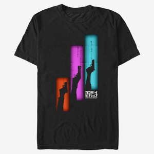 Queens Netflix Cowboy Bebop - Gun Panels Unisex T-Shirt Black