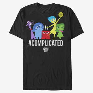 Queens Pixar Inside Out - Complicated Unisex T-Shirt Black