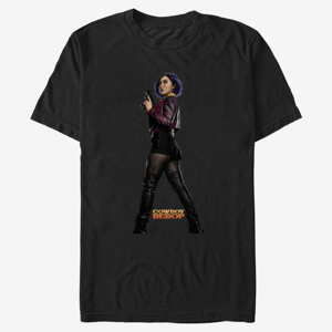 Queens Netflix Cowboy Bebop - Hero Faye Unisex T-Shirt Black