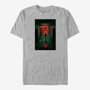 Queens Netflix Stranger Things - Lab Poster Unisex T-Shirt Heather Grey