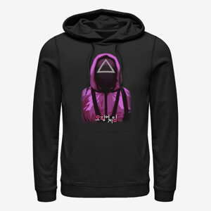 Queens Netflix Squid Game - Triangle Guy Unisex Hoodie Black