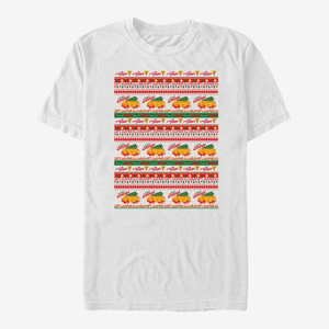 Queens Netflix Stranger Things - Surfer Boy Pizza Sweater Unisex T-Shirt White