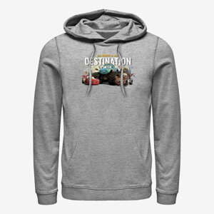 Queens Pixar Cars-Cars 2 - Destination Cars Unisex Hoodie Heather Grey