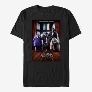 Queens MGM The Addams Family - Theatrical Poster Unisex T-Shirt Black
