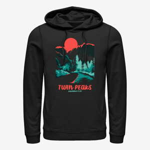 Queens Paramount Twin Peaks - Parks Poster Unisex Hoodie Black