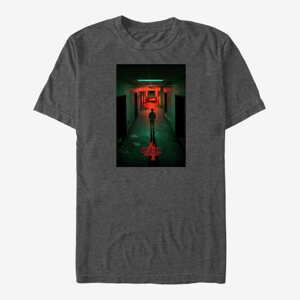 Queens Netflix Stranger Things - Lab Poster Unisex T-Shirt Dark Heather Grey