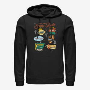 Queens Pixar Cars-Cars 2 - Business Textbook Unisex Hoodie Black